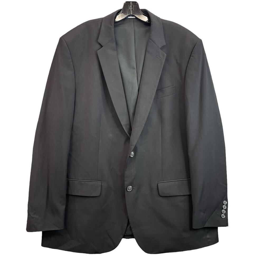 Saddlebred Sport Coat Gray Men Size 48 L Motion Stretch